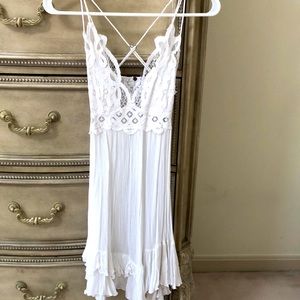 Free People beautiful white dress